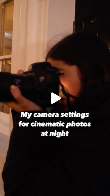 Andreea | London Photographer on Instagram: "My camera settings for cinematic photos at night #photography #cinematicphotography #londonphotographer #streetphotographer #photographytips" Night Photography Settings, Dslr Settings, Pictures Of Cameras, Photos At Night, Cinematic Photos, Photography Settings, Night Portrait, London Photographer, Night Shot