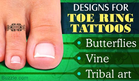 Big Toe Tattoos For Women, Toe Ring Tattoos For Women, Toe Tattoos For Women Simple, Ring Tattoos For Women, Big Toe Tattoo, Tattoos For Women Foot, Women Foot Tattoos, Toe Tattoos For Women, Toe Ring Tattoos