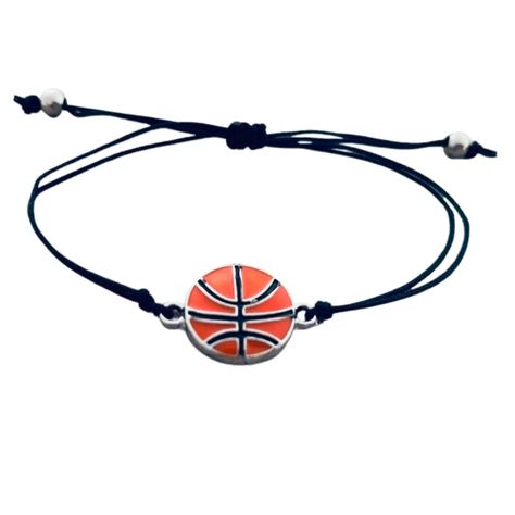 Basketball Bracelet, Adjustable String Bracelet, Basketball Jewelry, Basketball Necklace, Bola Basket, Basketball Gifts, Love And Basketball, Basketball Player, Paracord Bracelets