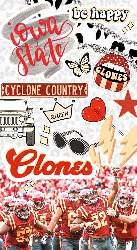 iowa state collage #football #cyclones #iowastate Cool Wallpapers Drawings, Iowa State University Aesthetic, Iowa State Cyclones Wallpaper, Iowa State University Dorms, Isu Cyclones, Iowa State Cyclones Football, Iowa Stickers, Football Background, Iowa State University