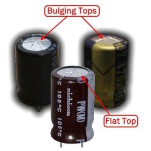 How does an Electrolytic Capacitor fail? Prevention Tips Flux Capacitor Tattoo, Capacitors Physics, Basic Electronics, Electronics Projects For Beginners, Car Audio Capacitor, Smd Capacitor, Electric Field, Electric Motors, Electrolytic Capacitor