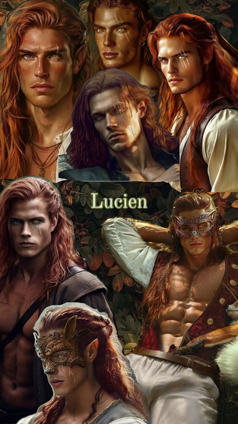 Acotar Acotar Lucien, Lucien Acotar, Tattoo Character, Addams Family Movie, Feyre And Rhysand, Fantasy Romance Books, Red Queen, Sarah J Maas, Character Sheet