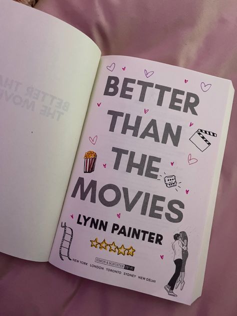 Just Like The Movies Book, Better That The Movies Book, Better Than The Movies Movie List, Better Than The Movies Book Cover, Better Then The Movies Book, Better Than The Movies Annotations, Better Than The Movies Book Aesthetic, Better Than Movies, Better Than The Movies Book