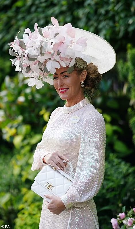 Ascot Fashion, Royal Ascot Fashion, Polo Game, Race Day Hats, White Frock, Bright Floral Dress, Floral Fascinators, The Berkshire, Racing Fashion