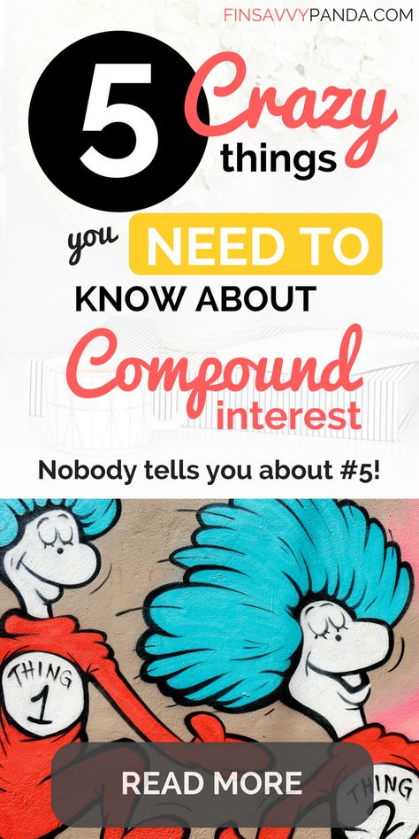 Compound Interest Math, Interest Quotes, Compounding Interest, How To Build Wealth, Investing Tips, Compound Interest, Money Management Advice, Your 20s, Investment Tips