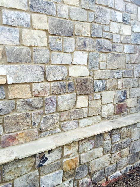 Hand chipped, Tennessee Fieldstone Exterior Tennessee Fieldstone, Fieldstone Fireplace, Amazon Photos, Manufactured Stone, Exterior Stone, Home Fireplace, Stone Veneer, Country Farm, Wall Ideas