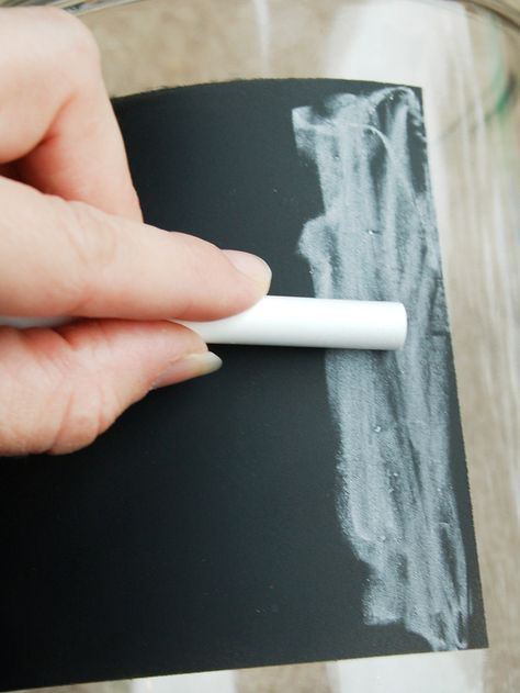 Painting Tip    Before you write on your newly painted chalkboard surface, season it to keep writing from being "burned" into the surface. Rub a piece of chalk over the entire surface, then clean the board with a damp cloth and dry thoroughly. Now it's ready to use. Chalkboard Paint Ideas, Chalkboard Paint Projects, Chalkboard Projects, Chalk Writing, Keep Writing, Crafts For Teens To Make, Chalkboard Labels, Diy Chalkboard, Chalk It Up