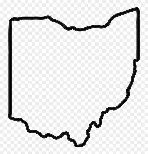 Ohio Svg Free, State Of Ohio Outline, Ohio State Svg Free, Ohio Drawing, Missouri Outline, Ohio State Svg, Money Vault, Flannel Upcycle, Ohio Outline