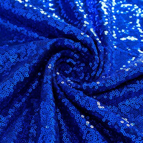 Pardecor Sequin Fabric by The Yard Glitter Fabric 1 Yard Little Mermaid Fabric Mesh Fabric Sequence Fabric Linen Material Fabric for Sewing Sparkle Cloth Fabric (1 Yard, Royal Blue) Sequence Gown, Sequence Fabric, Mermaid Fabric, Sequin Backdrop, Fabric For Sewing, Royal Blue Dress, Blue Gown, Dress Images, Linen Material