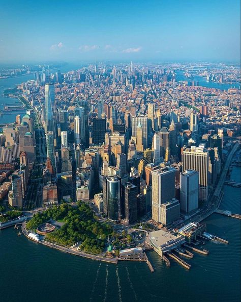 Birds Eye View City, Bird Eye View, New York City Photos, New York Pictures, Nyc Aesthetic, Manhattan Nyc, Ny City, Nature View, City Landscape