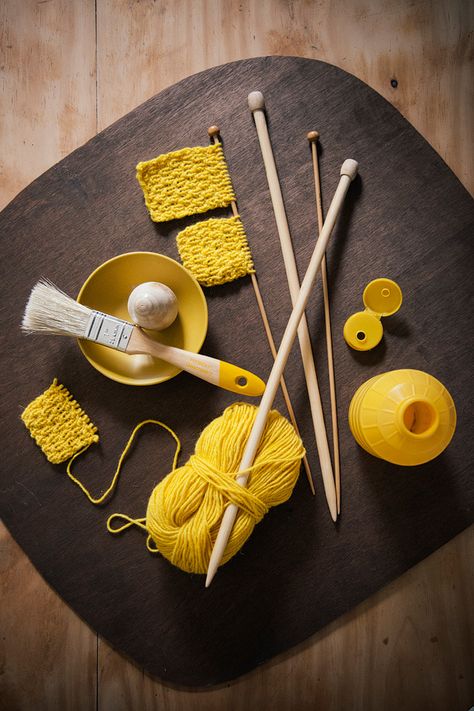 Create Color Palette, Aesthetic Yellow, Knitting Aesthetic, Knitting Blogs, Baby Knitting Patterns Free, Knit Picks, Yarn Ball, Yellow Aesthetic, Beautiful Knitting