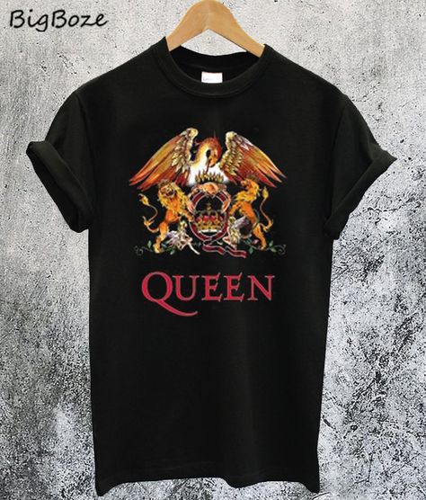 Queen Band Aesthetic, Queen Band Shirt, Queen T Shirt, Band Aesthetic, Vintage Band T Shirts, Rocker Outfit, Queen Tee, Queen Tshirt, Queen Shirts