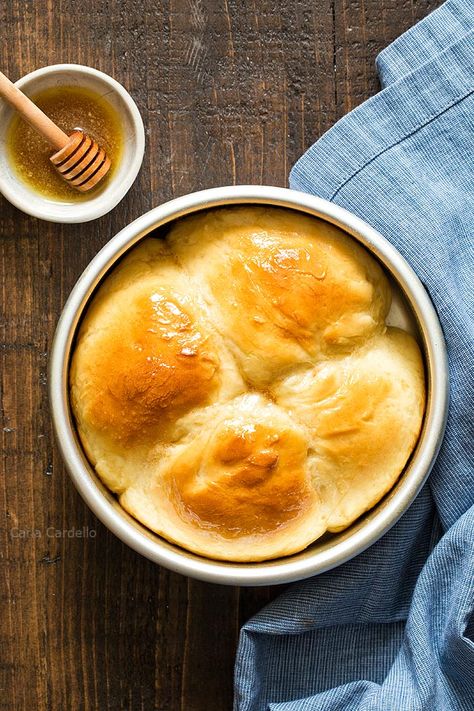 Small Batch Dinner Rolls (Eggless) - Homemade In The Kitchen Small Batch Rolls, Small Batch Dinner Rolls, Small Batch Dinner, Eggless Dinner Rolls, Eggless Dinner, Christmas Dinner For Two, Thanksgiving Dinner For Two, Homemade Honey Butter, Homemade Yeast Rolls