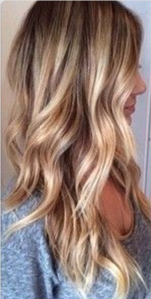 Beachy color Hair Color Blonde, Blond Balayage, Balayage Blonde, Dirty Blonde Hair, Hair Affair, Brown Blonde Hair, Long Blonde, Ombre Hair Color, Hair Color And Cut