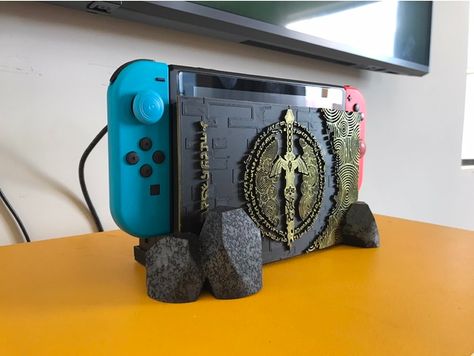 Tears Of Kingdom Zelda, Zelda 3d Print, Zelda Decor, Zelda Merch, Cool 3d Prints, 3d Printer Art, Nerd Home, Pokemon Room, Geek Diy