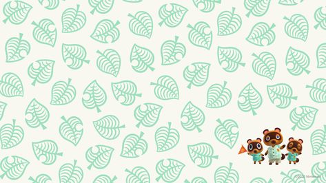 Animal Crossing Leaf, Imac Wallpaper, Animal Crossing Pc, Mac Backgrounds, Animal Crossing Fan Art, Slide Background, Presentation Backgrounds, Animal Crossing Characters, Desktop Wallpaper Art