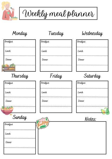 Plan your weekly meal by using this free printable planner curated by me. Aesthetic Meal Plan Template, Weekly Meal Planner Template Free, Free Printable Weekly Meal Planner Templates, Weekly Meal Plan Template Printable Free, Printable Meal Planner Weekly Free, Weekly Menu Printable Free, Weekly Meal Planner Printable Free, Daily Menu Planner, Free Printable Meal Planner Templates