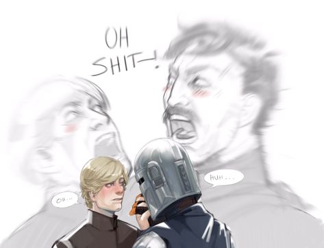 Dinluke Fan Art, Mando Fanart, General Kenobi, Star Wars Empire, Star Wars Comics, Star Wars Ships, Star Wars Fandom, Star Wars Clone Wars, Star Wars Humor