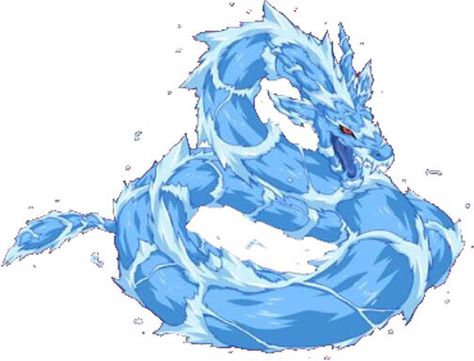 Water dragon Water Spirit Fantasy Art, Water Dragon Oc Design, Water Dragon Design, Anime Water Power, Water Spirit Character Design, Water Dragon Oc, Water Mage, Naruto Character Creator, Water Dragons