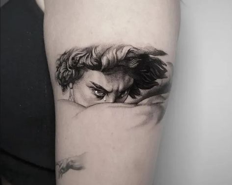 Alexander Cabanel Fallen Angel Tattoo, Classic Paintings Tattoo, Historical Art Tattoo, Learn To Let Things Go Tattoo, Angel And Devil Shoulder Tattoo, L’appel Du Vide Tattoo, Fallen Angel Eyes Tattoo, Francesca Farago Tattoo, Lucifer Painting Tattoo