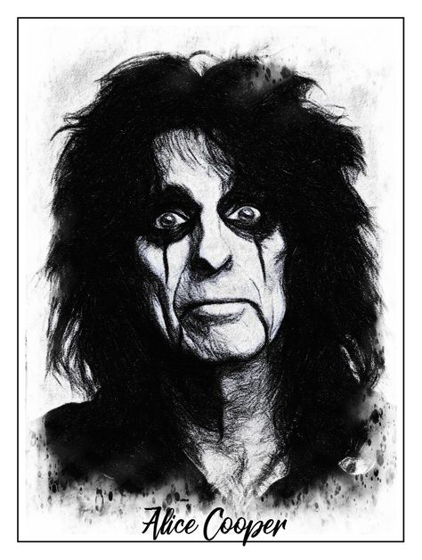 Alice Cooper Collage Pics, Alice Cooper, Cartoon Movies, Coop, Heavy Metal, Belgium, Musician, Historical Figures, Illustrations