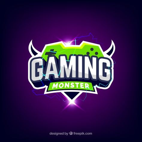 Green and purple gaming logo. Click to download for free! #Freepik #freevector #freebackground #games #vectors #backgrounds Whatsapp Logo, Esports Logo, Game Logo Design, Gaming Logo, Gambling Quotes, Gambling Humor, Gambling Party, Monster Design, Game Logo