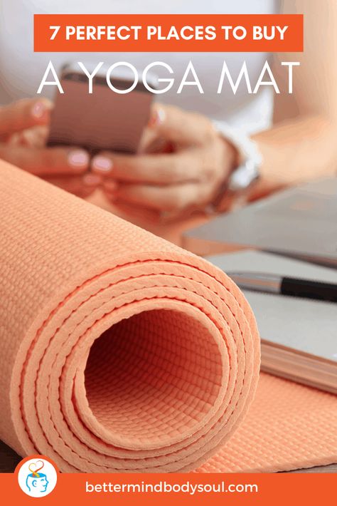 Looking for a good yoga mat but don’t know where the best place is to get a cheap, affordable one? Or perhaps you want a unique color that just isn't found in stores. Whether you want one for travel or a super thick mat, online stores are the way to go. Here’s a helpful list that shows you the details of the most popular online retailers that sell yoga mats. Check it out! #yoga #pilates Namaste Quotes, Best Yoga Mat, Pilates Reformer Exercises, Yoga Mats Best, Getting Back In Shape, Iyengar Yoga, Restorative Yoga, Toning Workouts, Ashtanga Yoga