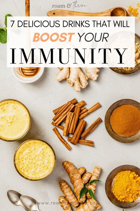 Daily Immune Booster, Immune Boost Drink, Juices For Immune Support, Build Immunity Naturally, Immunity Booster Juice Recipe, Immune Boosting Remedies, Drinks For Immune System, Diy Immunity Booster, Booster Shots Immune System