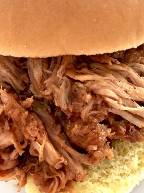 Soda Pop Slow Cooker Pulled Pork Easy Pulled Pork Sandwiches, Sweet Pulled Pork, Easy Pulled Pork Crock Pot, Bbq Pulled Pork Slow Cooker, Boneless Pork Roast, Crockpot Pork Roast, Easy Pulled Pork, Crockpot Pulled Pork, Homemade Coleslaw