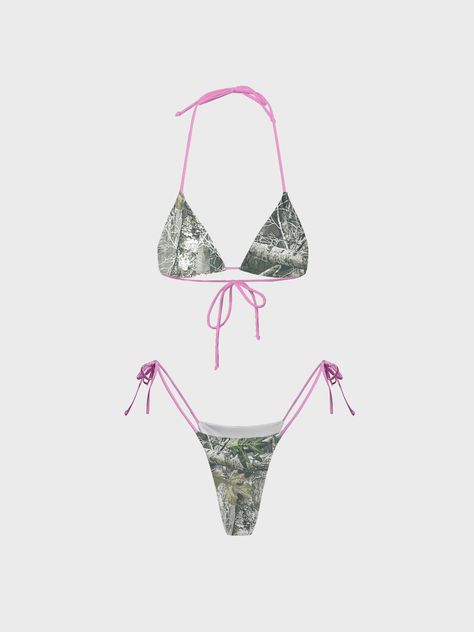 Affordable price buy Bikinis on Kollyy, SPU: 48Q15BI8FB67B, Color: Army Green, Style:Street, Activity:Vacation. Cheap Swimsuit Brands, Swim Cover Up, Pool Fits, Cute Online Clothing Stores, Green Swimwear, Ibiza Outfits, Affordable Swimwear, Cute Bathing Suits, Green Style