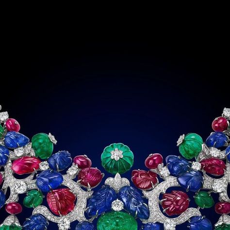 Christie's on Instagram: "Christie’s Hong Kong presents: Magnificent Jewels, a highly anticipated live auction featuring some of the rarest and most exquisite jewels.  Sale highlights include the iconic Cartier Tutti-Frutti Necklace, a fancy deep blue internally flawless diamond ring, a coloured diamond pendent necklace, a fancy vivid yellow/VVS1 diamond ring and an important Jadeite and diamond necklace.   🗓️Previews: 17-20 May: 22/F, Alexandra House, Central, Hong Kong. 24-26 May: Hong Kong Convention & Exhibition Centre  🗓️Live Auction: 27 May | Magnificent Jewels  @christiesjewels @christiesasia" Cartier Tutti Frutti, Flawless Diamond Ring, Central Hong Kong, Magnificent Jewels, Exhibition Centre, Diamond Pendent, Flawless Diamond, Nouveau Jewelry, Art Nouveau Jewelry