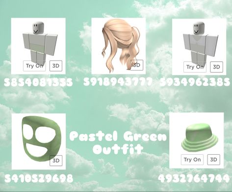 Pastel Green Outfit, Blue Dress Pants, Roblox Roblox, Green Outfit, Pastel Green, Green Aesthetic, Shirt And Pants, Dress Codes, Pastel