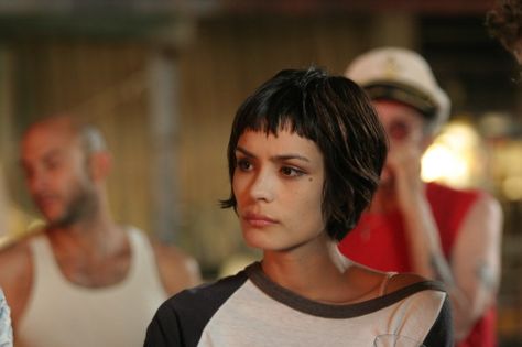 Shannyn Sossamon, Bridget Moynahan, Celebrity Haircuts, Crop Hair, Short Bangs, Super Short Hair, Short Hair With Bangs, Charlize Theron, Hair Envy