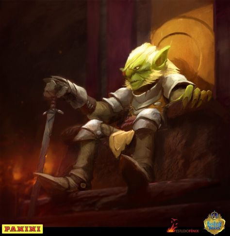 Goblin Warrior, Goblin Art, Fantasy Heroes, Heroic Fantasy, Fiction Idea, Fantasy Races, D&d Dungeons And Dragons, Dungeons And Dragons Homebrew, Fantasy Monster