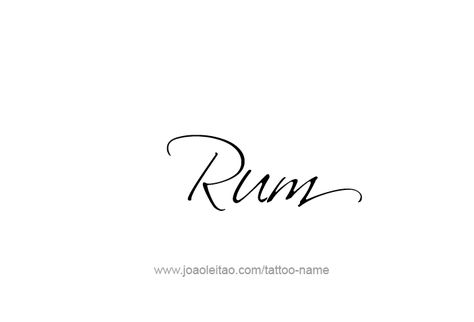 Tattoos With Names, Drink Names, Name Tattoo Designs, Rum Drinks, Name Tattoo, Name Tattoos, Name Design, Font Styles, Favorite Drinks