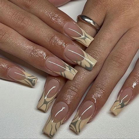 Tiger Nails, Hippie Nails, Claw Nails, Simple Acrylic Nails, Classy Acrylic Nails, Soft Nails, Sahara Desert, Pink Acrylic Nails, Minimalist Nails