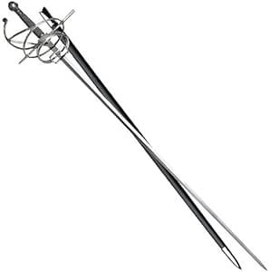 New Ace Martial Arts Supply Renaissance Rapier Fencing Sword with Swept Hilt Guard … Rapier Fencing, Dnd Inspiration, Cycling Workout, Golf Game, Golf Sport, Outdoor Games, Fencing, Swords, Martial Arts