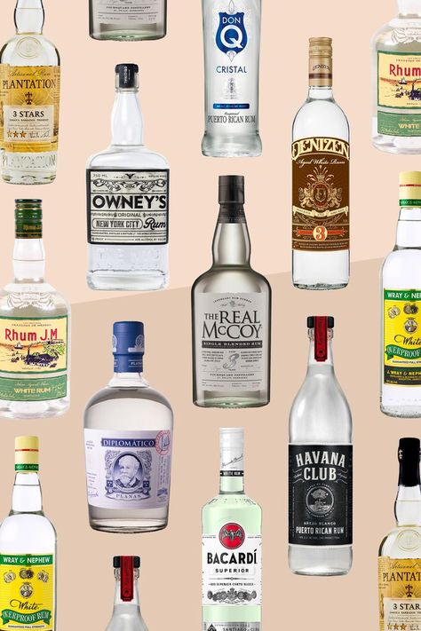 The 13 Best White Rums to Drink in 2023 Best Rum Brands, Rum Liquor, Puerto Rican Rum, British Slang, Copper Pot Still, Good Rum, Aged Rum, Rum Bottle, Bar Scene