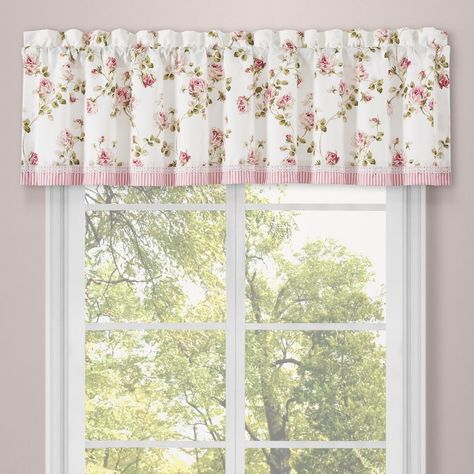 Wooden window valance