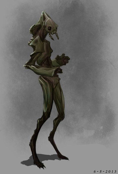 Bug Alien by PixiePowderPuff Bug Alien, Alien Inspiration, Alien Comic, Face Topology, Alien Ideas, Stark Trek, Alien Species, Green Characters, Alien Character