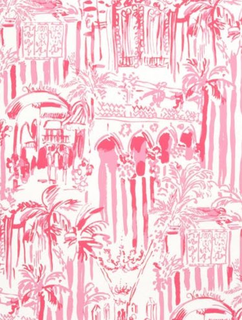 Lee Jofa-Lilly Pulitzer LA VIA LOCA HOTTY PINK Lily Pulitzer Wallpaper Pink, Lilly Pulitzer Iphone Wallpaper, Lily Pulitzer Wallpaper, Lee Jofa Wallpaper, Wallpaper Warehouse, Wallpaper Tropical, Toile Wallpaper, Pink Lillies, Pink Blanket