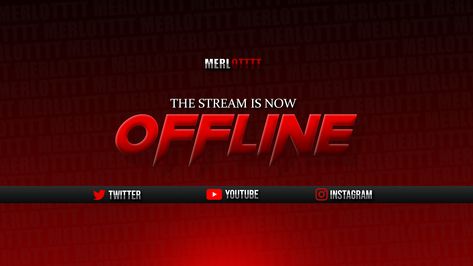 An offline screen I made for a twitch stream Screen, Projects To Try, Instagram