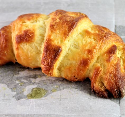 You Won't Believe They're Gluten Free Croissants!!! | Let Them Eat Gluten Free Cake Gluten Free Croissants, Gluten Free Croissant, European Butter, Gf Baking, Gluten Free Recipes Bread, Gluten Free Pie, Gf Bread, Sicilian Recipes, Gluten Free Cake