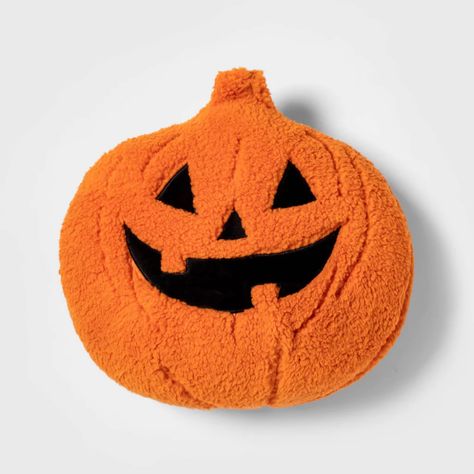 Target Pillows, Ghost Pillow, Pumpkin Pillow, Creepy Halloween Decorations, Halloween Throw Pillow, Orange Throw Pillows, Halloween Blanket, Primitive Halloween, Spooky Halloween Decorations