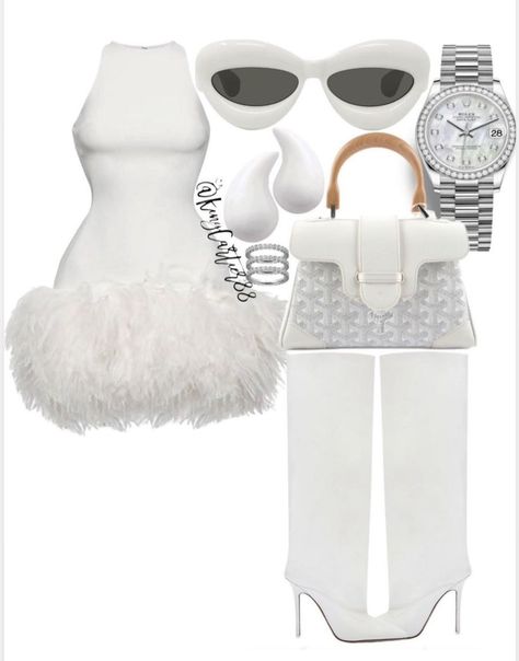 White Party Outfits, All White Party Outfits, Winter Birthday Outfit, Chic Clothing Style, Luxury Lifestyle Fashion, All White Party, Birthday Fits, Cute Birthday Outfits, Effortlessly Chic Outfits