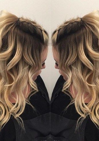 Braid Bangs, Braided Bangs Hairstyles, Mohawk Hairstyles For Women, Fall Hairstyles, Braided Bangs, Mohawk Hairstyles, Super Hair, Clip In Hair Extensions, Trendy Hairstyles