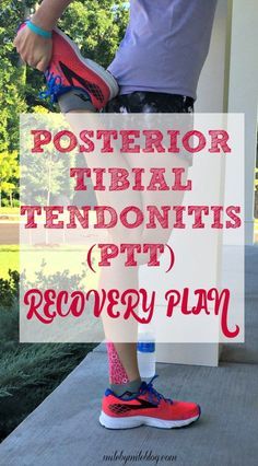 Trying to recover from posterior tibial tendonitis, or PTT? I've been dealing with this injury for almost a year and I am ready to get rid of it for good. Here is the plan I will be following to heal my PTT. Posterior Shin Splints, Posterior Tibial Tendon, Ankle Rehab, Injured Leg, Ankle Exercises, Rehab Exercises, Piriformis Stretch, Hip Problems, Foot Exercises