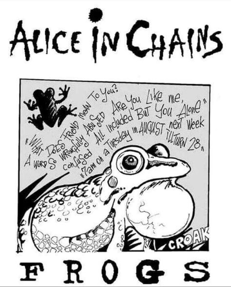 Frogs Les Claypool, Rock Poster Art, Grunge Band, Musica Rock, Alice In Chains, Rock Posters, Gig Posters, Band Posters, New Poster