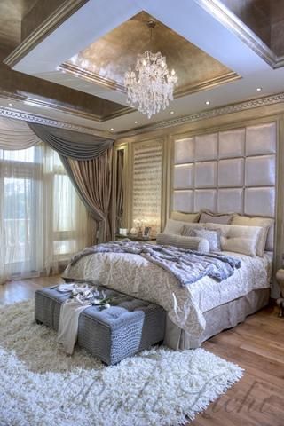 opulent classical/ modern bedroom. Chandelier. Interior design, interiors, decor. Custom bedding available Design Nashville Dekorasi Kamar Tidur, 아파트 인테리어, Dreamy Bedrooms, Remodel Bedroom, Dream Rooms, Beautiful Bedrooms, Home N Decor, Dream Bedroom, Design Case