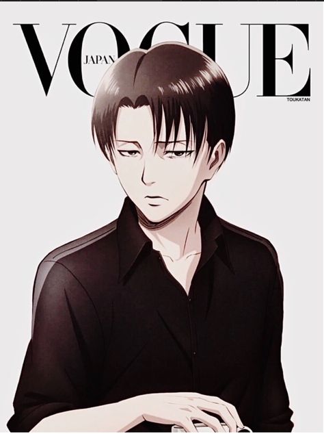 Attack On Titan Eren, Vogue Covers, Comic Games, Anime Stickers, Levi Ackerman, Attack On Titan Anime, Instagram Highlight Icons, Dark Anime, Magazine Art